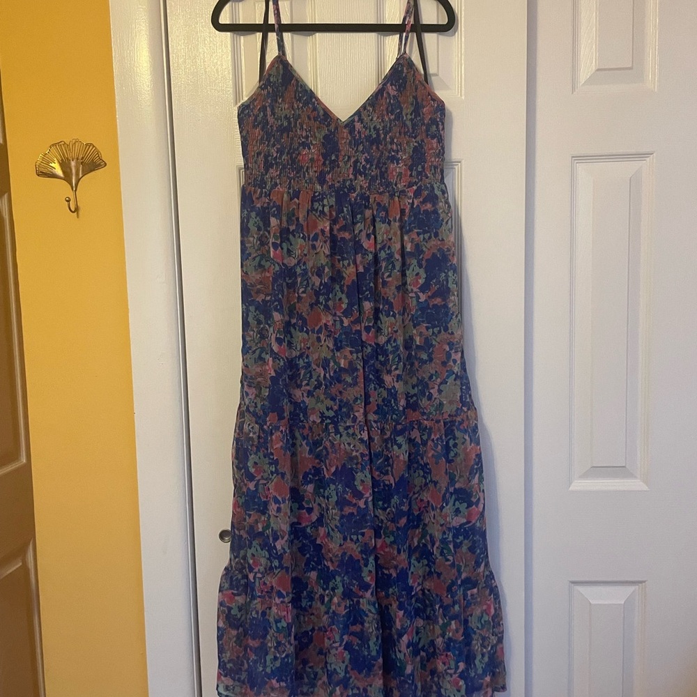 Floral Spaghetti Strap Dress